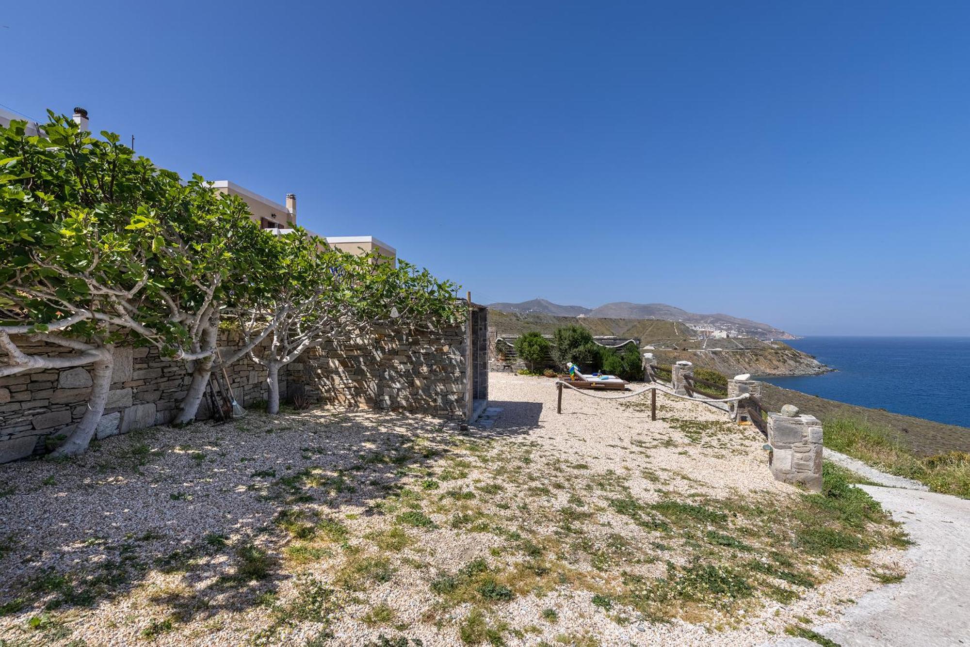 Aegean View - Seaside Apartment In Syros Азолимнос Экстерьер фото