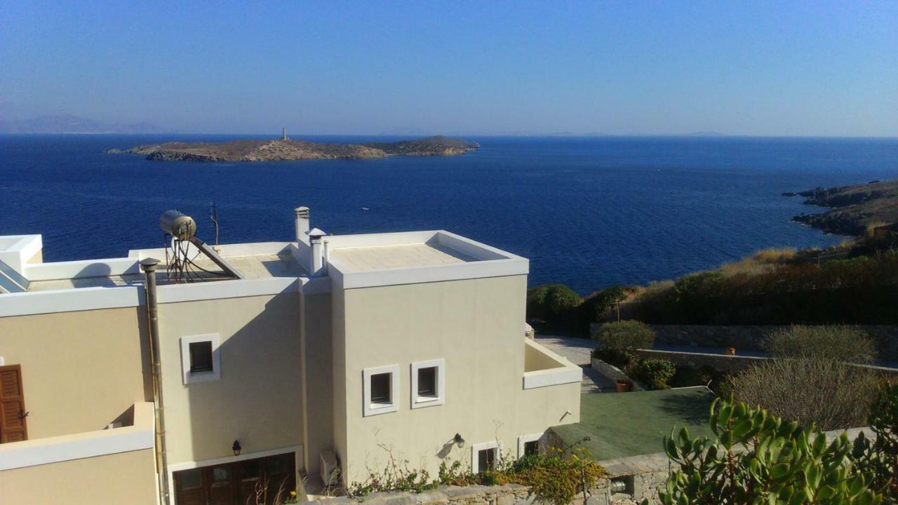 Aegean View - Seaside Apartment In Syros Азолимнос Экстерьер фото